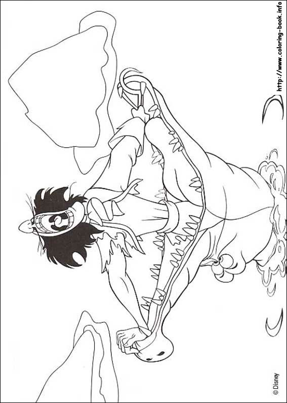 Peter Pan coloring picture